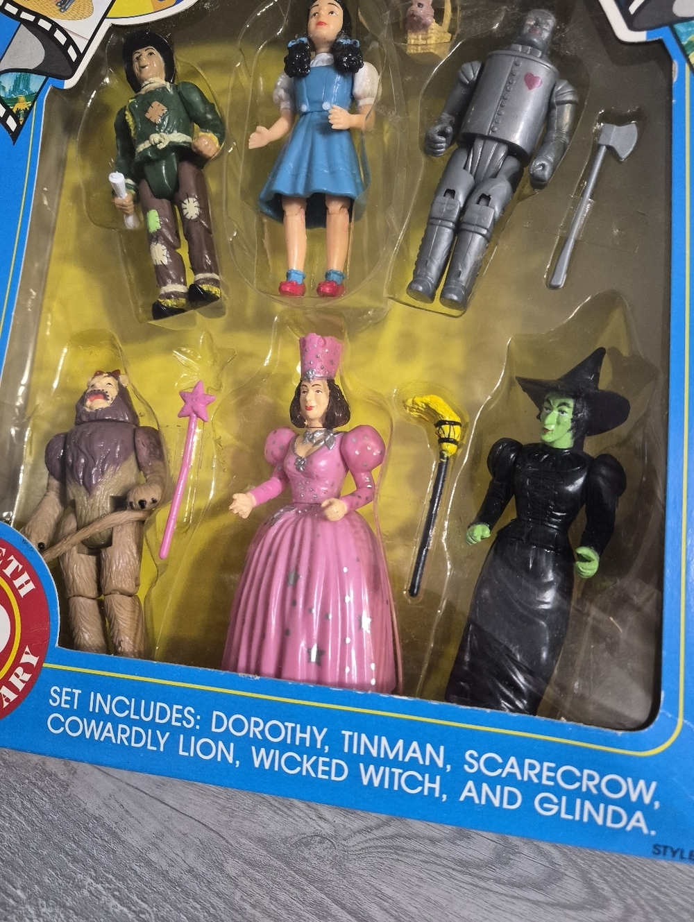 Wizard of Oz Poseable Collection 50th Anniversary 1989 Vintage - Picture 5 of 9